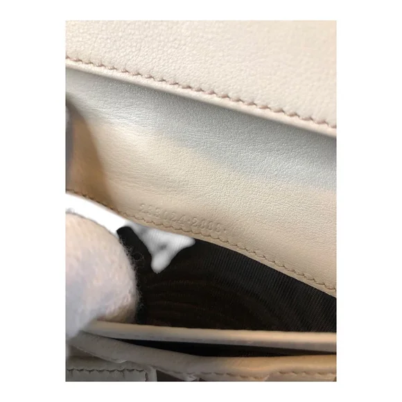 GUCCI GUCCISSIMA Continental Flap Wallet with GG Zipper Pull- Taupe